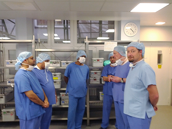 Sultan Qaboos University hospital visit