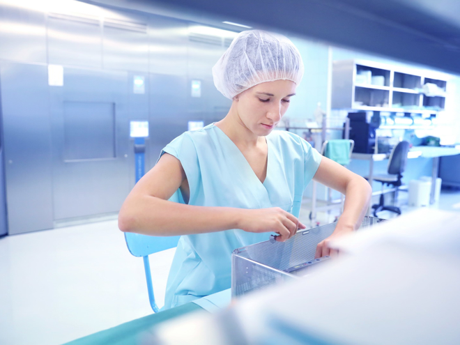 Photos Central Sterilization Department
